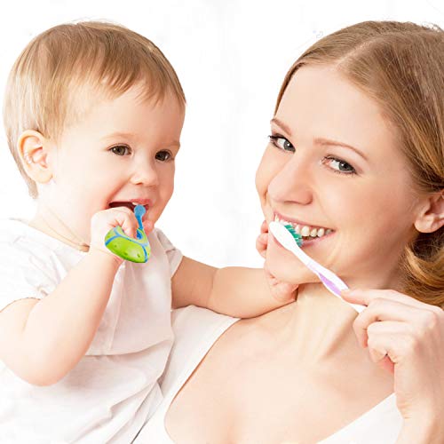 image for Slotic Baby Toothbrush for 0-2 Years, Safe and Sturdy, BPA Free Toddle