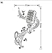 BIBITIME Classroom Vinyl Decal Music Karaoke Microphone Wall Art Musical Notes Vinyl Sticker for KTV Bar Background PVC Decorations M:22.44