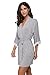 Best Seller Short Sleepwear Modal Cotton Knit Robe-Lace Trim