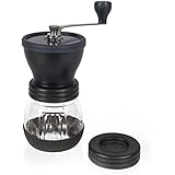 Sale! Premium Ceramic Burr Manual Coffee Grinder. Large 100g Capacity Coffee Mill. For Espresso, Pour Over, French Press, and Turkish Coffee Brewing.