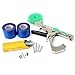 KingSo Tying Machine for Plant and Garden Plant Tapetool Tapener with 12 Rolls Tape Set for Vegetable, Grape, Tomato,Cucumber, Pepper and Flower