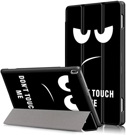 Lenovo Tab4 10 Case, [SlimShell] Tri-floding Hard Armor Case PU Leather Rotating Cover with Flip Folio Case with Auto Sleep/Wake Up Shell for Lenovo Tab4 10" Tablet 2017 Release (Eyes)