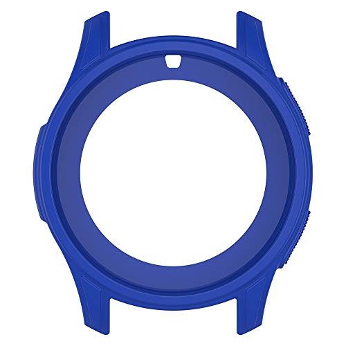 Lywey 1PC Soft TPU Prevent Scratches Protection Silicone Full Case Cover Best for Gear S3 Frontier/Galaxy Watch 42MM / 46MM (42MM, Blue)