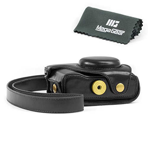 MegaGear Ever Ready Protective Leather Camera Case, Bag for Nikon Coolpix P7700 P7800