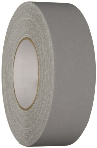 PolykenVinyl Coated Cloth Premium Gaffer's Tape, 11.5 mil Thick, 55 m Length, 48 mm Width, Gray