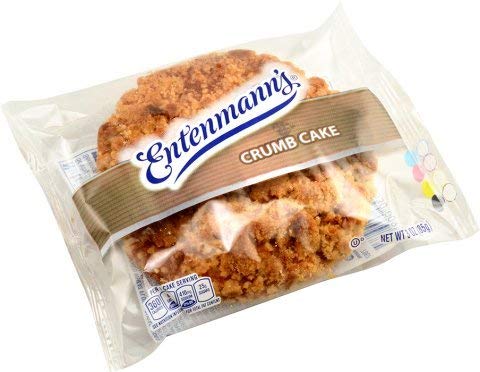 Entenmann's Mini Crumb Cakes Delicious 6ct Individually wrapped Snack 2 Boxes |