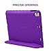 iPad Pro 10.5 Case - MoKo Kids Friendly Shock Proof Convertible Handle Light Weight Super Protective Stand Cover Case for Apple iPad Pro 10.5 Inch 2017 Released Tablet, PURPLE