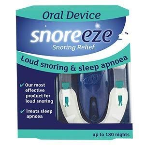 Snoreeze Anti Snoring Oral Device - Adjustable mouthguard, Snore Stopper Mouthpiece, Sleep aid to Reduce snoring & Sleep Apnoea for Men & Women