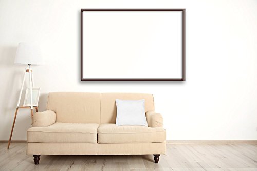 Decorative Pillow Insert (2 Pack, White) - Square 18x18 Sofa and Bed Pillow - Poly Cotton Cover - Indoor White Pillows by Utopia Bedding