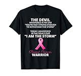 I AM THE STORM - Breast Cancer WARRIOR Women Men T-Shirt