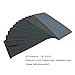 Homder 400 to 3000 Grit Sandpaper Assortment, Dry/ Wet, 9 x 3.6 Inch, 36 Pieces for Automotive Sanding, Wood Furniture Finishing and Wood Turning Finishing