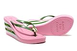 Maybest Ladies Summer Platform Wedge Beach Flip Flop Toe High Heel Thong Sandals Walking Shoes