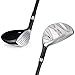 Founders Club Fresh Metal Golf Clubs Fairway Woods with Graphite Shaft and Head Cover