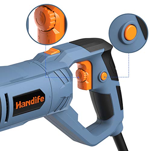 Handife Bohrhammer (850W), Schlagbohrmaschine (Grey) – Bild 6