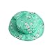 Dovewill 2pcs Fancy Clothes Outfit for 18inch American Girl My Life Zapf Baby Born Dolls Floral Dress Hat Set Green