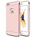 Willnorn Electroplate Frame Ultra-thin Hard Case for Apple iPhone 6/6s, Rose Gold
