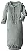L'ovedbaby baby girls Unisex Organic infant and toddler nightgowns, Seafoam, Newborn US