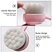 Mermaid Facial Cleansing Brush, Ultra-Soft Manual Face Skin Cleanser Brush Massage Brush for Deep Washing Pore, Best Exfoliating no Irritating Scrubber(Pink)
