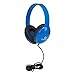 Egghead Heavy Duty Kids’ Headphone w/Tangle-Free Cord, Blue