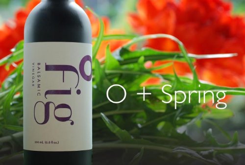 O Olive Oil, Vinegar Balsamic Fig, 6.8 Fl Oz