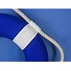 Handcrafted-Nautical-Decor-Vibrant-Blue-Lifering-with-White-Bands Handcrafted-Nautical-Decor-Vibrant-Blue-Lifering-with-White-Bands