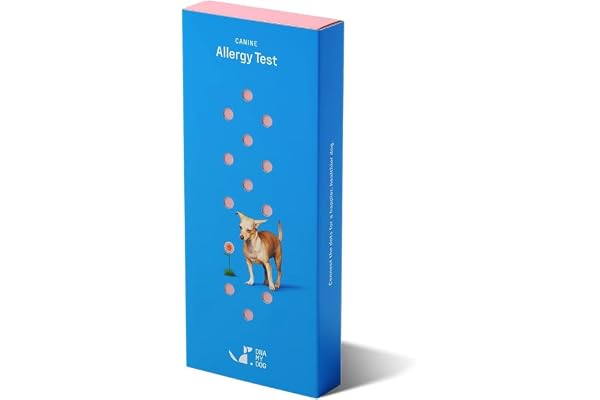 DNA MY DOG – Vet-Recommended & Accurate Allergy Test for Itchy, Sensitive Dogs | Cheek Swab – Gold Standard Testing | Tests C