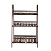 Outsunny 3-Tier Rustic Wooden Plant Stand Folding Flower Rack for Indoor Outdoor Display, 23.75″L x 14.25″W x 37”Hthumb 3
