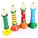 Bhbuy Baby Kid Children Wooden Musical Instrument Trumpet Hooter Bugle Suona Toy