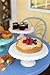Now Designs Tin Cake Stand, White