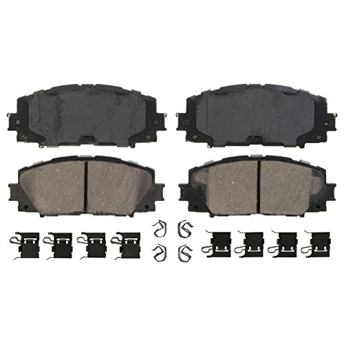 Wagner quickstop zd1184a ceramic disc pad set, front