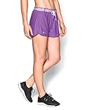 Under Armour Women's Play Up Shorts, Mega Magenta/Mega Magenta, Small