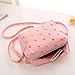 Gillberry Women girl Bag, Women Cute Messenger Bags Rivet Shoulder Bag Crossbody (Pink)