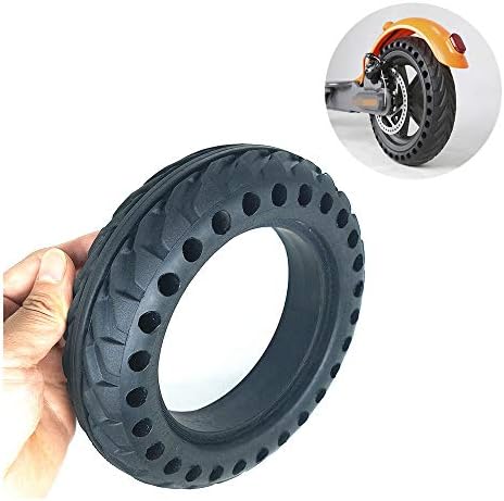 XULONG Electric Scooter Tire, 8-Inch Honeycomb Elastic Solid Tire 200X50 Motor Tire Rear Tire Non-Slip Wear-Resistant Durable