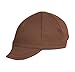 Pace Euro Brushed Twill Nutmeg Cycling Cap