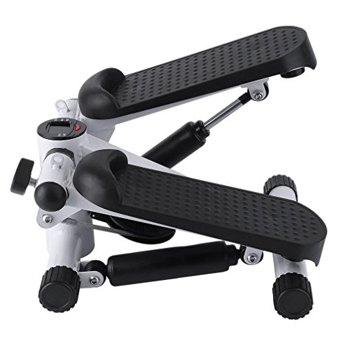 Fitness Twister Stepper w/ Resistance Bands,Step Air Climber Stepper Twister Aerobic Fitness Exercise Machine