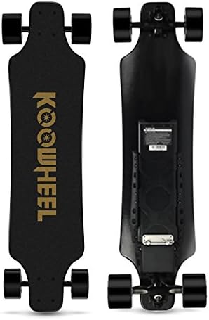 KooWheel D3M KooBoard 2nd Generation Electric Skateboard - Dual 350W Hub Motors and 24.8 MPH Max Speed