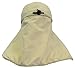 Sun Blocker Outdoor Sun Protection Fishing Cap with Neck Flap for Baseball Backpacking Cycling Hiking Garden Hunting Camping Tan