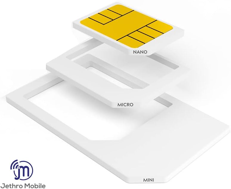 Jethro Mobile Prepaid $100 Phone Plan for 365 Days - Unlimited Talk and Text and No Data, Perfect for Senior Cell Phones, (SIM Card Kit Included)