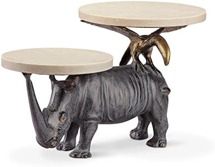 Whimsical Rhino Buffet Stand