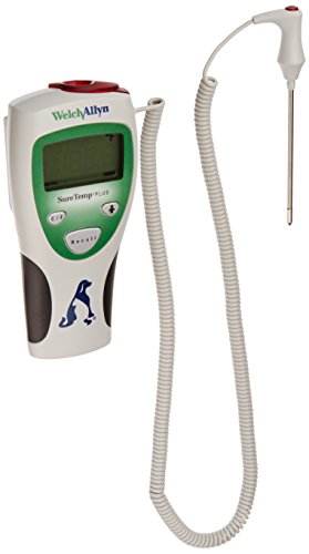 Welch Allyn 01690-301V SureTemp Plus 690 Electronic Thermometer, Wall Mount, 9' Cord and Rectal Probe with Probe Well