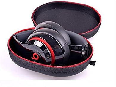 OSC Earphones Carrying Case for Beats Monster by Dr.Dre Studio, Solo Wireless, Solo, Solo HD Over-ear Headphone Replacement Case Pouch Bag Box