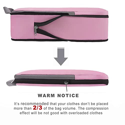 BAGAIL 4 Set/5 Set/6 Set Compression Packing Cubes Travel Accessories