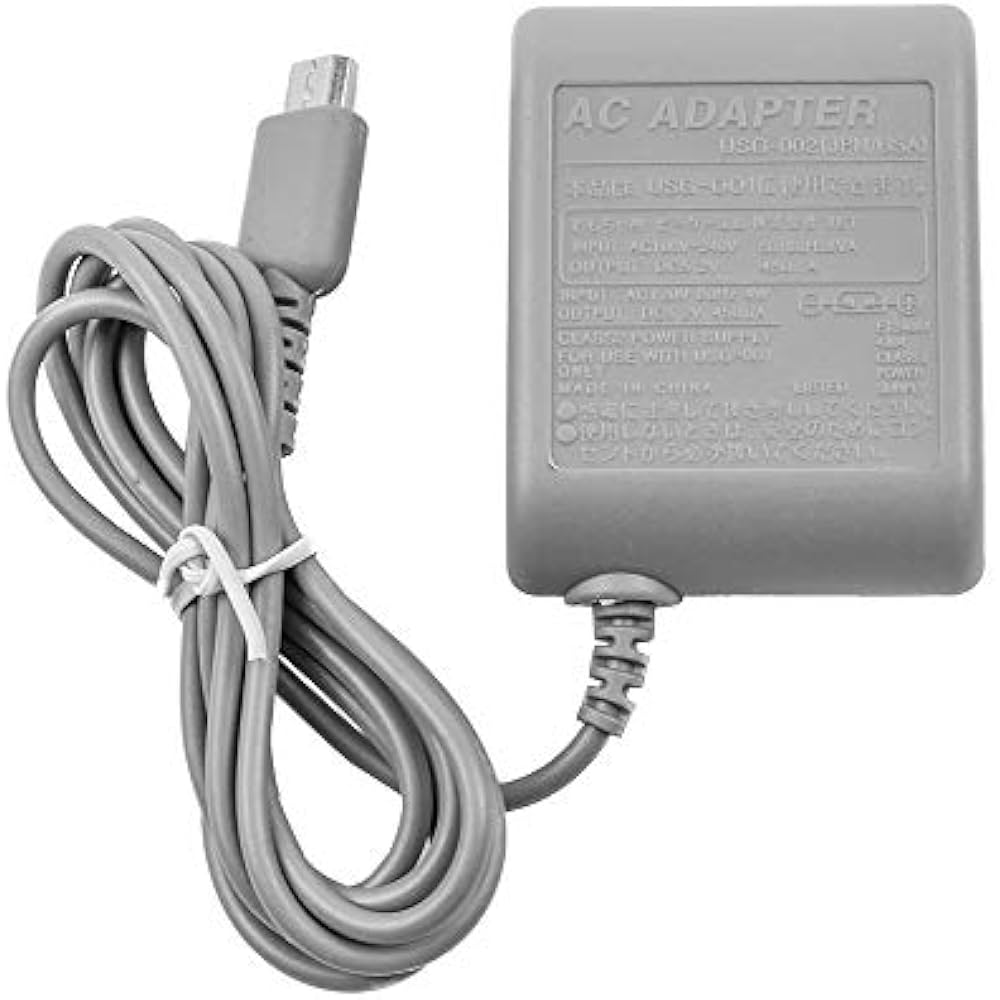 Charger Power AC Adapters Supply Wall Cord 5.2V 450mA For Nintendo DS