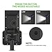 InnoGear Solar Lights Outdoor Lighting Waterproof Landscape Spotlights Uplighting for Outside Flag Garden Trees Yard Pathway Wall Auto On/Off, Pack of 2 (Daylight White)