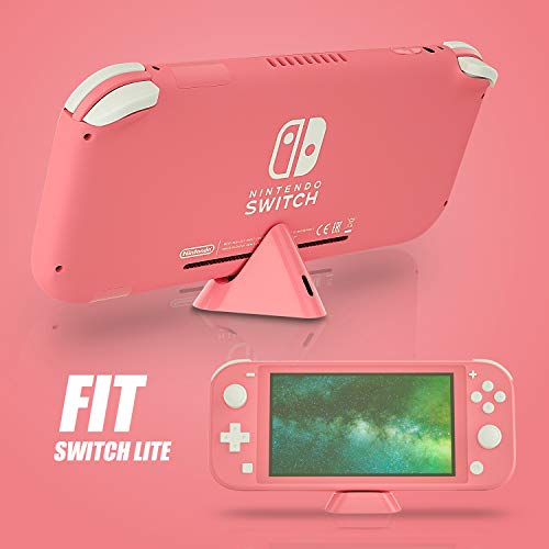 Charging Dock For Nintendo Switch Lite Charging Stand Station For Nintendo Switch With Type C Port And Usb C Charging Cable Coral Pricepulse