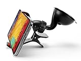 Sharp AQUOS Crystal Dashboard/Windshield Car Mount Holder for Phones & PDAs Up to 3.8inches Wide - Black
