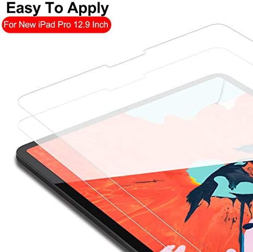New iPad Pro 11 Inch Screen Protector (5 Pack), SMAPP Premium PET Film Crystal Clear Screen Protector for Apple iPad Pro 11" 2018 Tablet Compatible [Face ID] [Apple Pencil] [Touch Sensitive] (Clear)