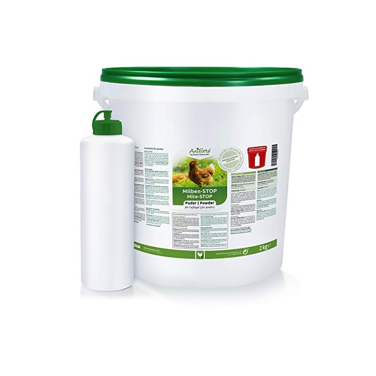 GiDeli Kieselgur Hühner Einstreu 3kg - Diatomeenerde Gegen Rote Vogelmilbe