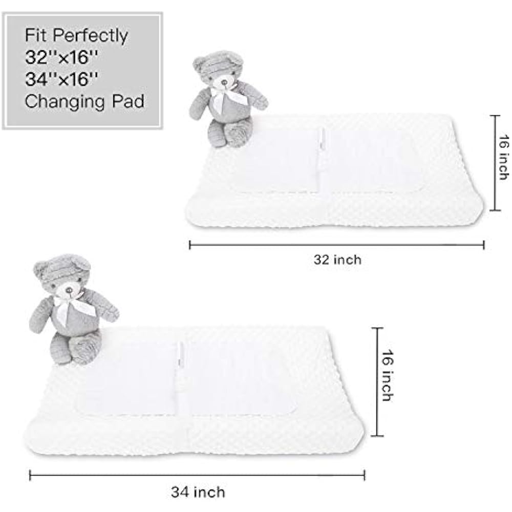 34 inch changing pad cover