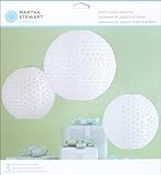 Martha Stewart Crafts Doily Lace Eyelet Lanterns